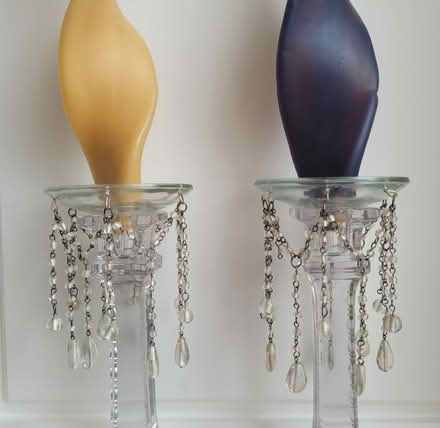Photo of free Glass candlestick toppers (bobeche) (Adams Morgan) #1