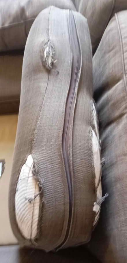 Photo of free M&S Brown 2-Seater Fabric Sofa (Southampton SO15) #3