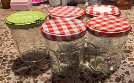 Photo of free 5 jam jars (Kite Area CB1) #1