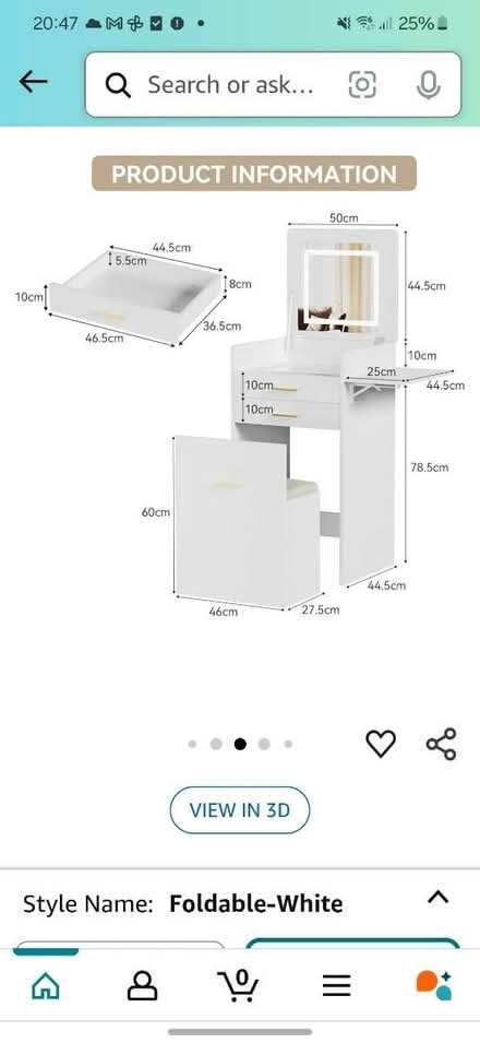 Photo of free dressing table small (Upminister) #4