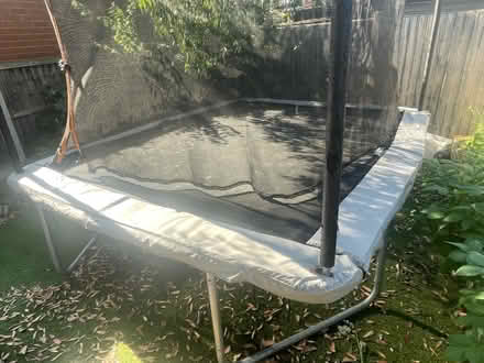 Photo of free 10ft x 8ft trampoline (rectangle) (Thorpe Bay SS1) #4