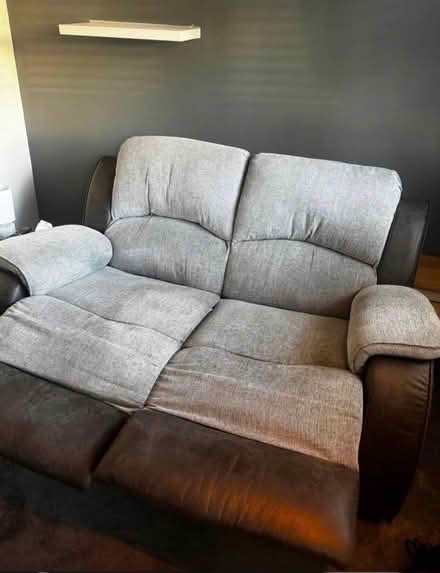 Photo of free Recliner sofas. (Manual) (Aveley RM15) #3
