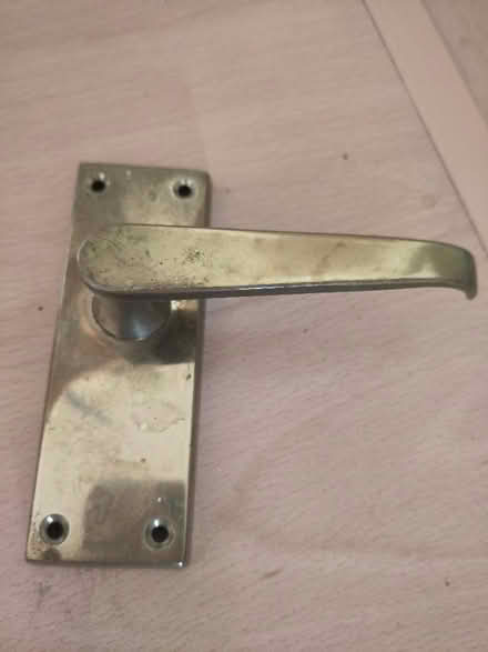 Photo of free Brass door handle (Dursley GL11) #1