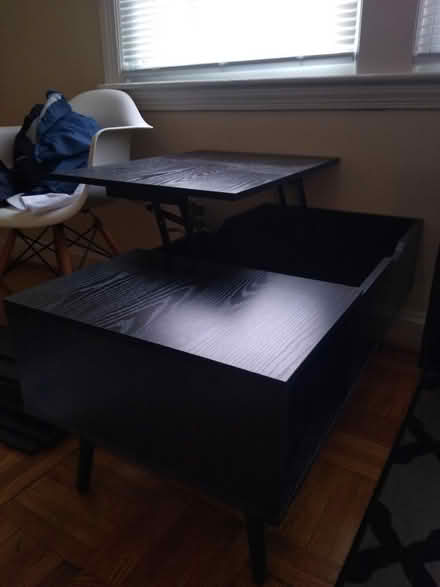 Photo of free Coffee table with sliding door (Arlington, VA) #2
