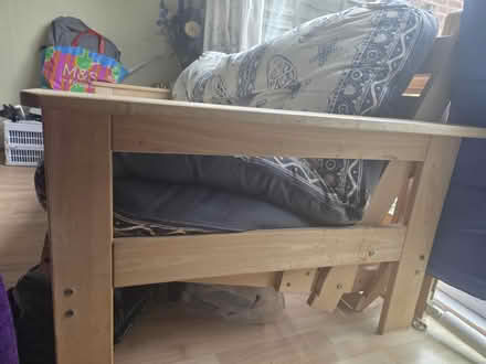 Photo of free futon sofabed (Sudbury UB6) #2