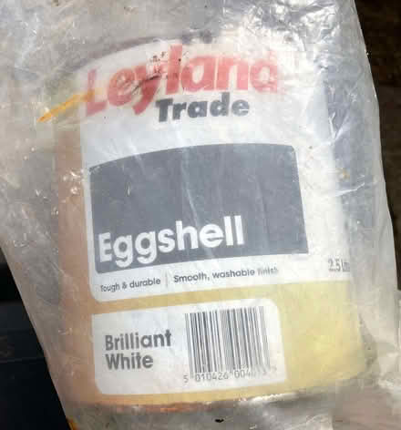Photo of free 2.5 LItre can white paint (Theale RG7) #1