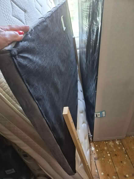Photo of free Double headboard / divan base (Trewoon PL25) #2