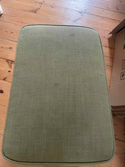 Photo of free IKEA wingback armchair and matching footstool (Greenwich SE10) #3