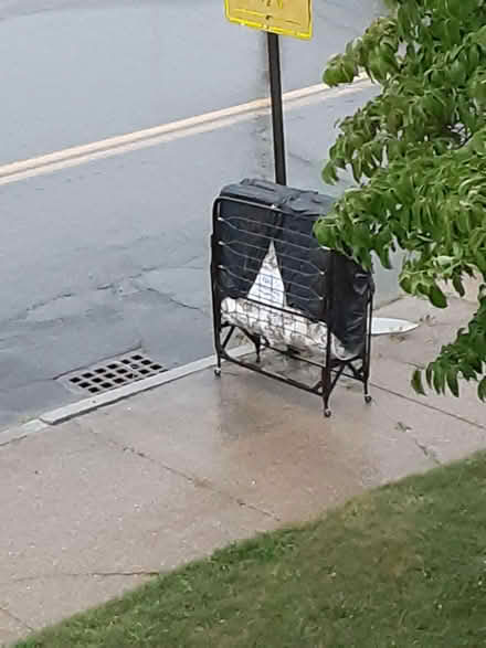 Photo of free Folding cot (Attleboro) #3