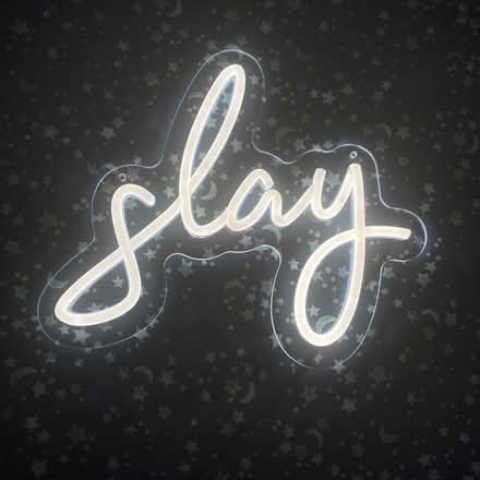 Photo of free “Slay” Neon Sign 11” by 9” (Bay Ridge, Brooklyn) #1