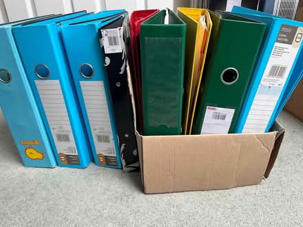 Photo of free A4 Lever arch files (Bromley BR1) #1