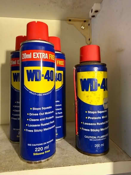 Photo of free WD-40 x 4 cans (Salford M30) #1