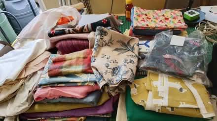Photo of free 2 sacks of fabric & fabric scraps (OX4 Temple Cowley) #1