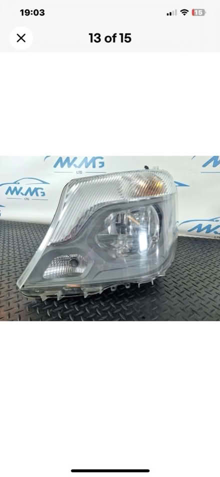 Photo of free Mercedes headlight outer shell (DE56 Belper) #2