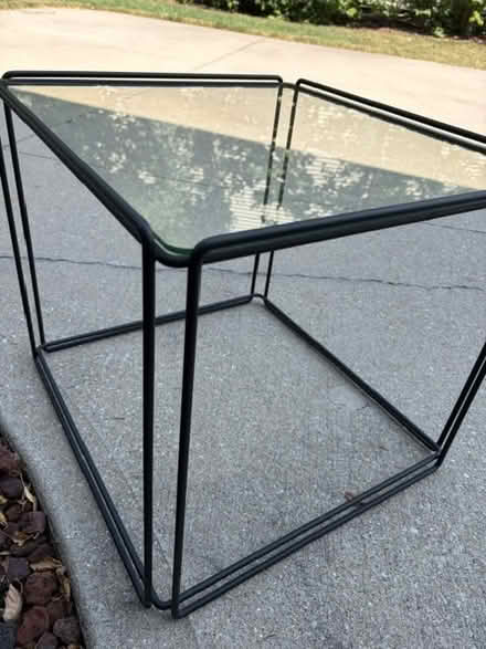 Photo of free Glass Side Table (New Berlin) #1