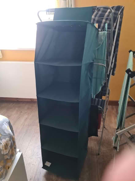 Photo of free 3 fabric hanging shelves (Furzedown SW17) #2