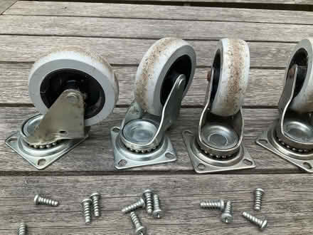 Photo of free Four Heavy Duty Castors (Kingston upon Thames, Norbiton) #1