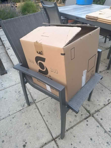 Photo of free 6 moving boxes - flat pack (Watton at Stone SG14) #1
