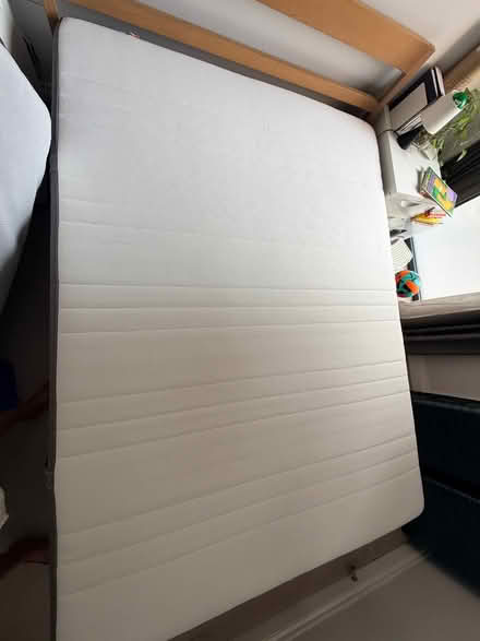 Photo of free IKEA Queen Morgedal mattress (150x200) (Saint Luke's EC1V) #3