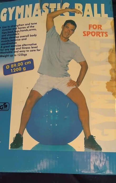 Photo of free Exercise ball (Finchley Church End N3) #1