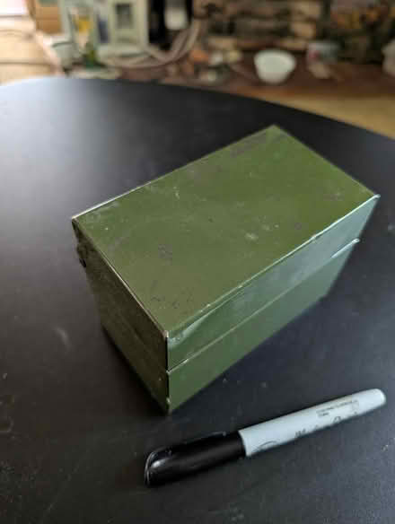 Photo of free Index card holder (Brookland) #2