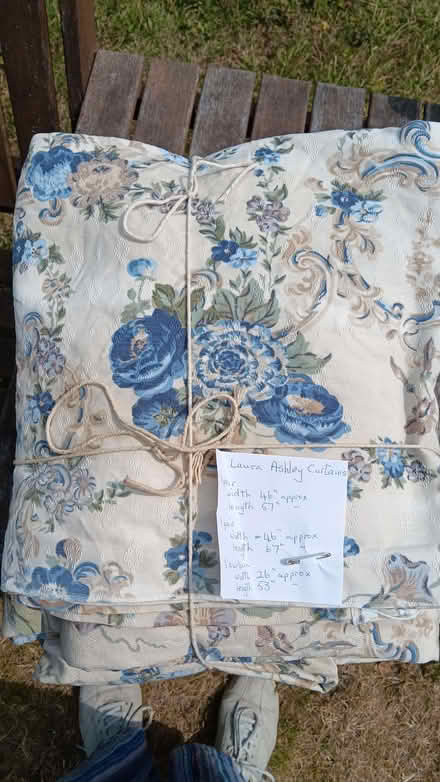 Photo of free Laura Ashley curtains (Bagshot GU19) #1
