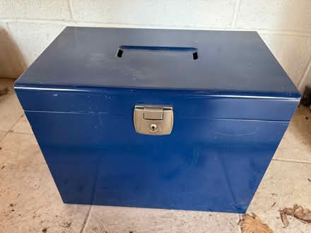 Photo of free Metal box filing cabinet (SY6 Church Stretton) #1