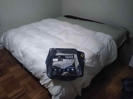 Photo of free King Mattress, Frame, and Sheets (Arlington, VA) #1