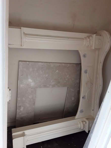 Photo of free Marble fireplace and surround (Blacon CH1) #1
