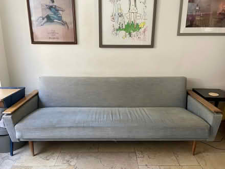 Photo of free Mid Century Sofa bed (islington N1) #1
