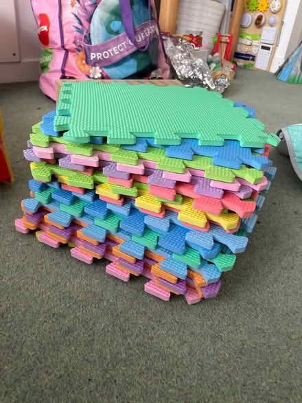 Photo of free Foam playmat tiles (Jersey Farm AL4) #2