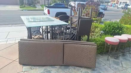 Photo of free outdoor furniture (Huntington Harbor.) #2