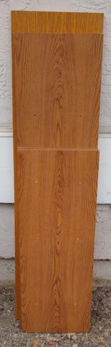 Photo of free Wood-finish shelving #1
