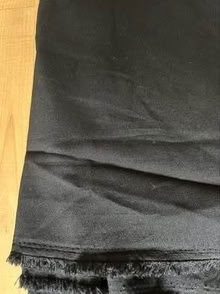 Photo of free Black fabric 104” x 59” (L5L 5P5) #3