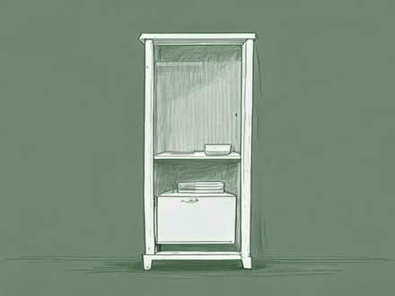 Photo of Tall corner display cabinet (Isleworth TW7) #1