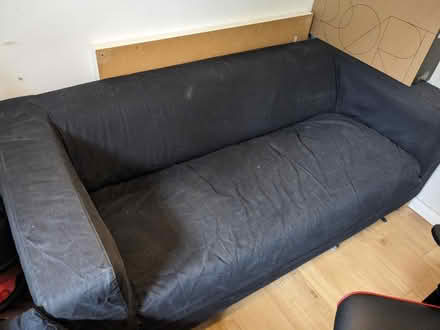 Photo of free Black Sofa (Poplar) #1