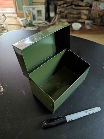Photo of free Index card holder (Brookland) #1