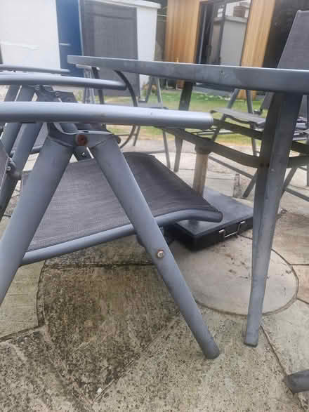 Photo of free Garden table, 6 chairs (Off Leopardstown Road, D18) #2