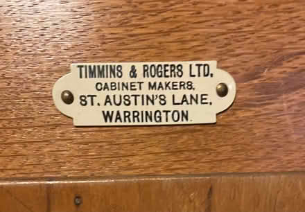 Photo of free Timmons and Rogers Antique wardrobe (Oxton CH43) #2