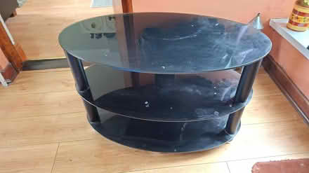 Photo of free Glass TV unit (Newcastle area) #1