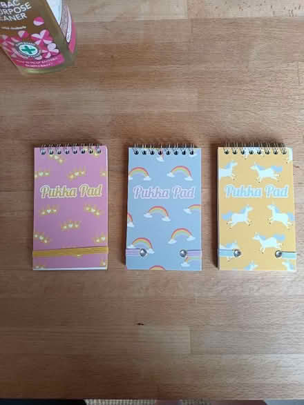 Photo of free 3 small notepads (Holt Lane End M35) #1