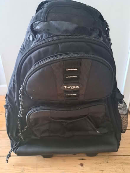 Photo of free Black wheeled backpack /laptop bag (New Marston OX3) #1