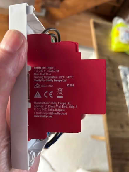 Photo of free Shelly Wi-Fi Switch (Howhlill Quarries HG3) #2