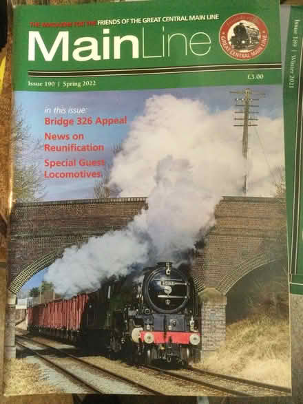 Photo of free MainLine Railway Magazine (Loughborough LE11) #1