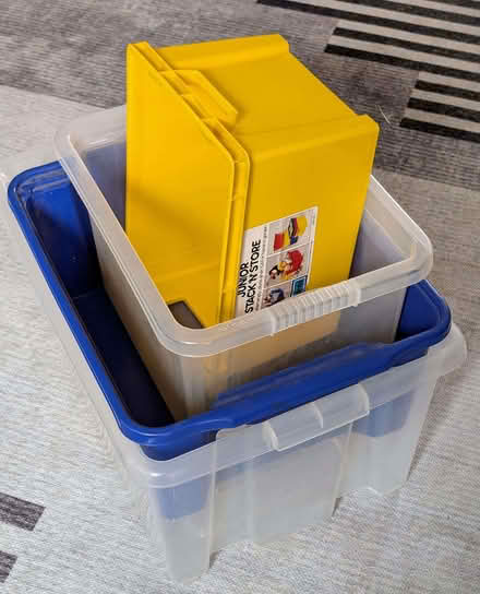 Photo of free Plastic storage boxes (Petersfield Ward CB1) #2