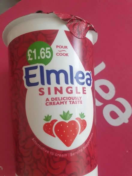 Photo of free Elmlea cream (Aldersbrook E11) #2