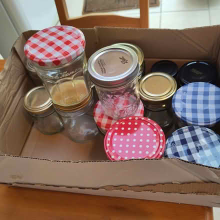 Photo of free Box of mixed jam jars. (Northway OX3) #2