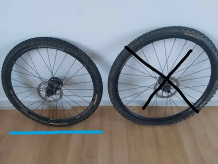 Photo of free Mountain Bike Wheels and brake disks (Carterton OX18) #3