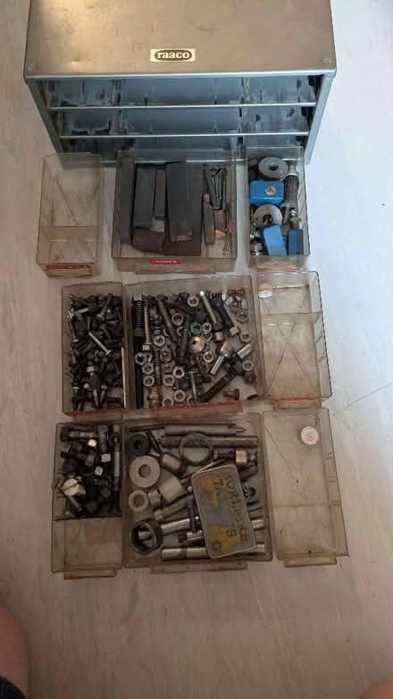 Photo of free Nuts, bolts and hones in organiser (Whitehawk BN2) #2