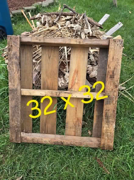 Photo of free 3 wood pallets (Elmhurst near Berens Park) #2